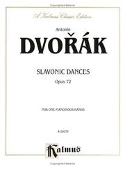 Cover of: Slavonic Dances by Antonín Dvořák