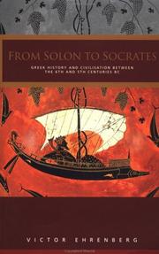 Cover of: From Solon to Socrates: Greek History and Civilization During the 6th and 5th Centuries BC