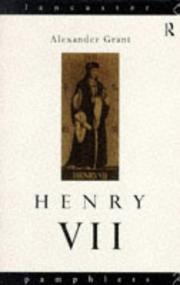 Cover of: Henry VII