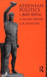Cover of: Athenian Politics c800-500 BC: A Sourcebook (Studies in Ancient Civilization)