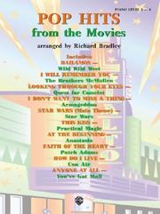 Cover of: Pop Hits from the Movies arranged by Richard Bradley