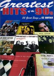 Cover of: Greatest Hits of the '90s Easy Guitar by Various Artists