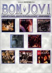 Cover of: Bon Jovi Guitar Anthology Series (Guitar Anthology)
