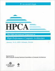 Cover of: 5th International Symposium on High Performance Computer Architecture: January 9-13, 1999 Orlando, Florida : Proceedings (IEEE Computer Society Press)