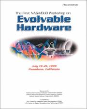 Cover of: The First Nasa/Dod Workshop on Evolvable Hardware | 