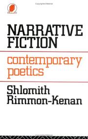 Cover of: Narrative Fiction (New Accents) | Rimmon-Kenan