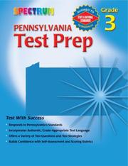 Cover of: Spectrum Pennsylvania Test Prep, Grade 3 (Spectrum Pennsylvania) | School Specialty Publishing