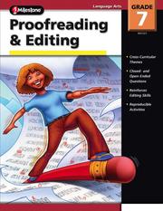 Cover of: The 100+ Series Proofreading & Editing, Grade 7 (100+) | School Specialty Publishing