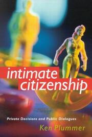 Cover of: Intimate Citizenship by Kenneth Plummer