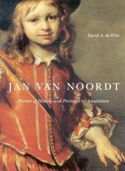 Jan Van Noordt by David A. De Witt