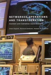 Cover of: Networked Operations and Transformation by English, Gimblett, Coombs, English, Gimblett, Coombs