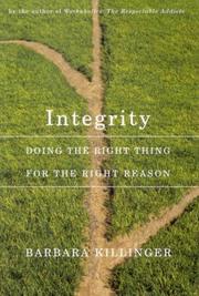 Cover of: Integrity by Barbara Killinger