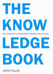 Cover of: The Knowledge Book by Steve Fuller