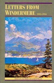 Cover of: Letters from Windermere