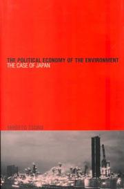 Cover of: The Political Economy of the Environment by Tsuru, Shigeto