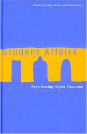 Cover of: Student Affairs: Experiencing Higher Education