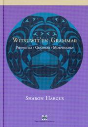 Witsuwit'en Grammar by Sharon Hargus