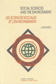 Social sciences and the environment by Louise Quesnel