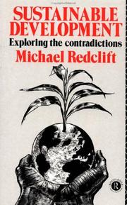Cover of: Sustainable development by M. R. Redclift