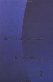 The location of culture by Homi K. Bhabha