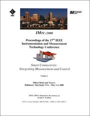 Cover of: Proceedings of the 17th IEEE Instramentation and Measurement Technology Conference (3-volume set)
