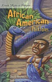 Cover of: African American Folktales (Retold Myths & Folktales) by David Haynes