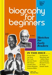 Cover of: Biography for Beginners: Sketches for Early Readers Spring 1995 (2 Per Year)