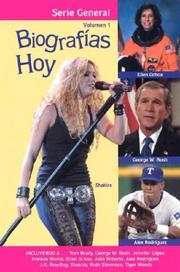 Cover of: Biografias Hoy / Biography Today (Biografias Hoy/Biography Today)