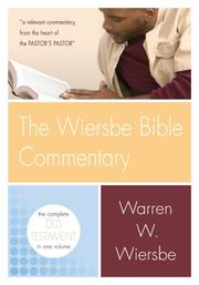 Cover of: The Wiersbe Bible Commentary Ot (Wiersbe Bible Commentaries) by Warren W. Wiersbe