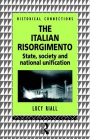 Cover of: The Italian Risorgimento by Lucy Riall