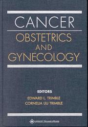 Cover of: Cancer Obstetrics and Gynecology by Edward L. Trimble