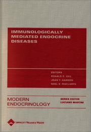 Cover of: Immunologically Mediated Endocrine Diseases by 