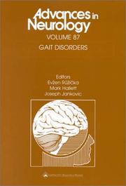 Cover of: Advances in Neurology, Volume 87: Gait Disorders