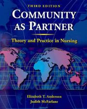 Cover of: Community As Partner: Theory and Practice in Nursing