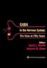 Cover of: GABA in the Nervous System by 