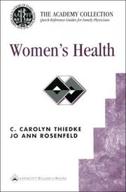 Cover of: Women's Health by C. Carolyn, M.D. Thiedke, Jo Ann Rosenfeld, Rick D., M.D. Kellerman