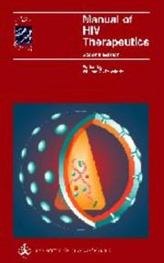 Cover of: Manual of HIV Therapeutics