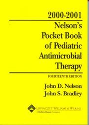 Cover of: Nelson's Pocket Book Pediatric Antimicrobial Therapy, 2000-2001