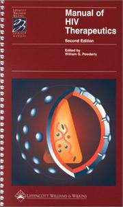 Cover of: Manual of HIV Therapeutics (Spiral(r) Manual Series)