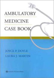 Cover of: Ambulatory Medicine Case Book