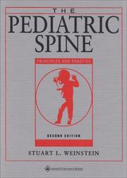 Cover of: The Pediatric Spine | Stuart L. Weinstein