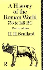 Cover of: A History of the Roman World 753 to 146 BC