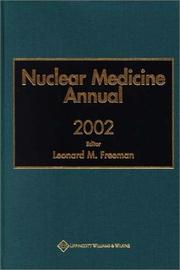 Cover of: Nuclear Medicine Annual, 2002