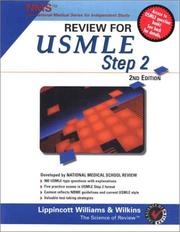 Cover of: NMS Review for USMLE Step 2 + 1-Month Step 2 Subscription to the IREVU Question Bank by Victor Gruber