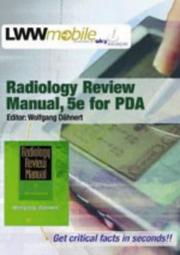 Cover of: Radiology Review Manual, Fifth Edition, for PDA: Powered by Skyscape, Inc.