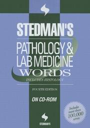 Cover of: Stedman's Pathology & Lab Medicine Words: Includes Histology