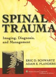 Cover of: Spinal Trauma: Imaging, Diagnosis, and Management
