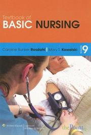Cover of: Textbook of Basic Nursing (Rosdahl, Textbook of Basic Nursing) by Caroline Bunker Rosdahl, Mary T Kowalski