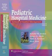Cover of: Pediatric Hospital Medicine by 