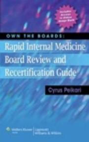 Cover of: Own the Boards: Rapid Internal Medicine Board Review and Recertification Guide
